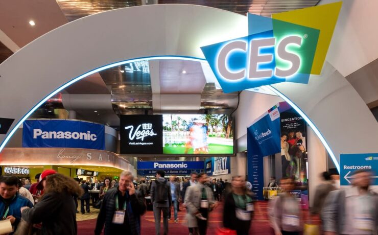 CES opening ceremony in Las Vegas on Jan 9, 2024